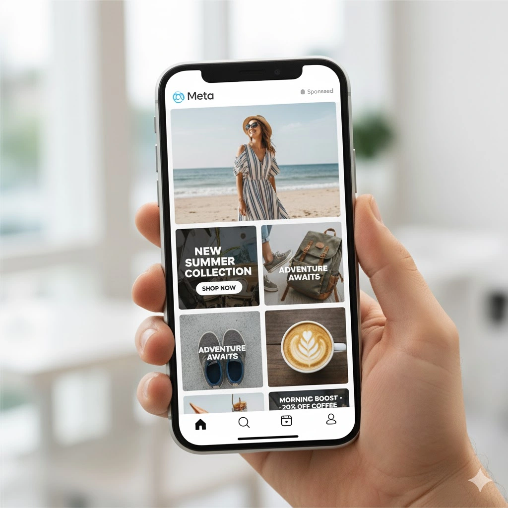 Example of engaging Meta Ad creative for brand promotion