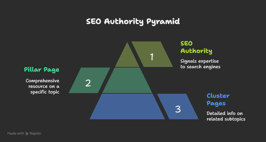 seo authority pyramid