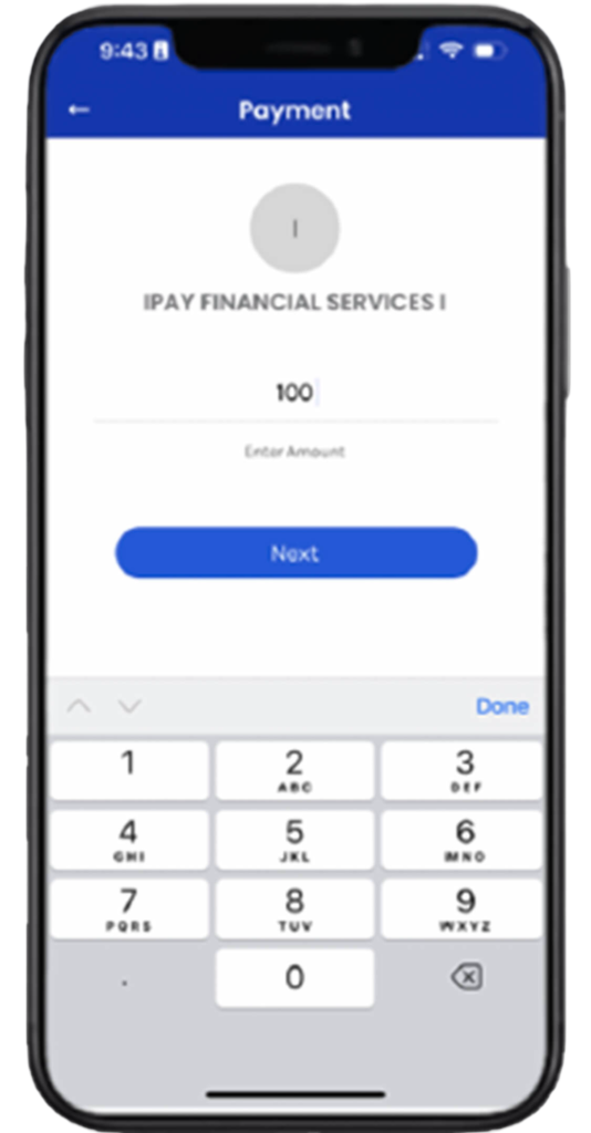 Input the exact amount to ensure accurate and transparent transactions.